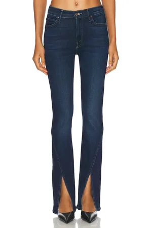 Mother The Rascal Sliced Up Sneak in - Denim-Dark. Size 26 (also in 27).