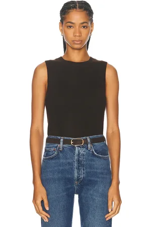 NILI LOTAN Jamiya Sweater Vest in - Brown. Size L (also in S, XS).