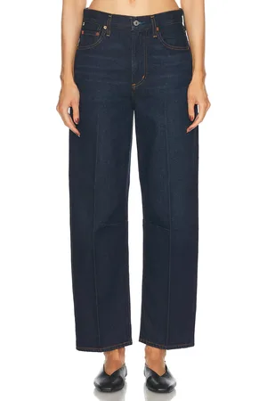 Citizens of Humanity Miro Relaxed Wide Leg in - Denim-Dark. Size 24 (also in 25, 26, 27, 28, 29, 30, 31).