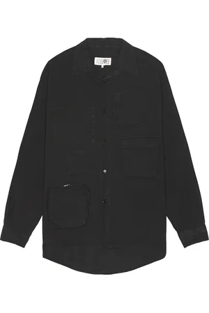 Maison Margiela Long Sleeved Shirt in - Black. Size 50 (also in ).