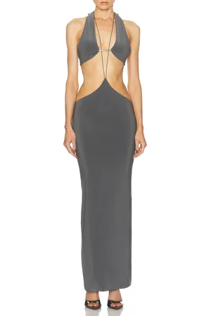 Grace Logo Tag Tie Pillar Skirt in - . Size M/L (also in ).