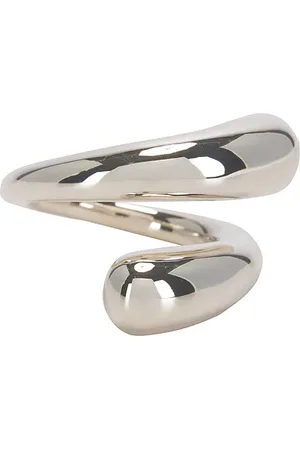 LIÉ STUDIO Victoria Ring in - Metallic Silver. Size 56 (also in 58).