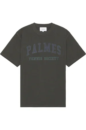 Palmes Ivan T Shirt in - Grey. Size L (also in M, S).