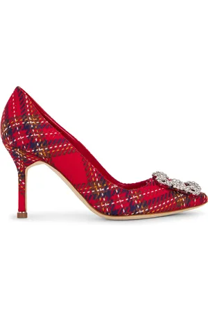 Manolo Blahnik Hangisi 90 Wool Pump in - . Size 37 (also in 39).
