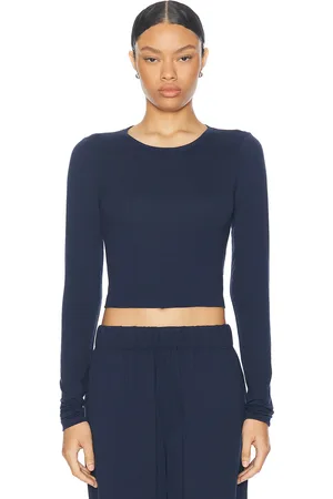 ÉTERNE Long Sleeve Baby Tee in - . Size L (also in XL).