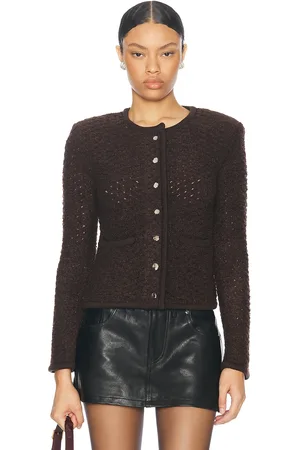 Staud Lisson Jacket in - Brown. Size M (also in ).