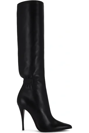 Saint Laurent Vodka Boot in - Black. Size 37 (also in ).