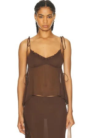 PRISCAVera Chiffon Cami Top in - . Size M (also in ).
