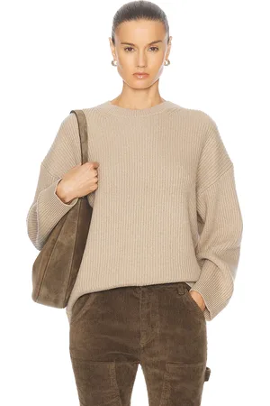 NILI LOTAN Payten Sweater in - Beige. Size L (also in M, S, XS).