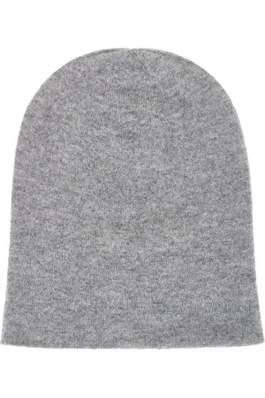 Saint Laurent Logo Beanie in - Grey. Size S (also in ).