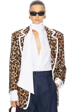 Rowen Rose Oversized Signature Blazer in - Brown. Size XS (also in ).