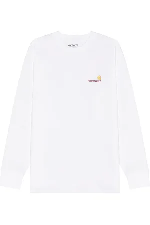 Carhartt Longsleeve American Script T-Shirt in - . Size L (also in M, XL/1X).