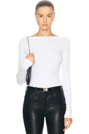 ENZA COSTA Silk Knit Boat Neck Top in - . Size XL (also in ).