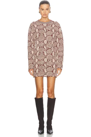 SIMON MILLER Wallis Knit Dress in - Beige. Size M (also in S, XS).