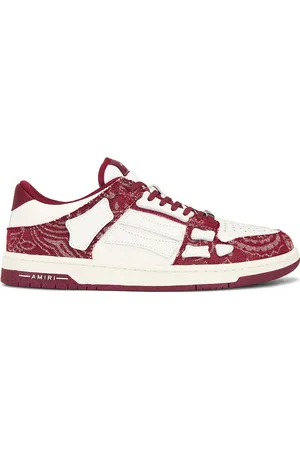 AMIRI Bandana Denim Skeleton Top Low Sneaker in - . Size 40 (also in 41, 42, 45, 46).