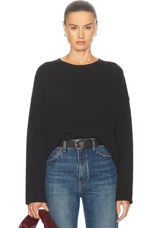 Leset Zoe Crewneck Top in - . Size L (also in ).