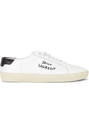 Saint Laurent Court Classic Signature Sneakers in - White. Size 40.5 (also in 36, 36.5, 37, 37.5, 38.5, 39, 40, 42).