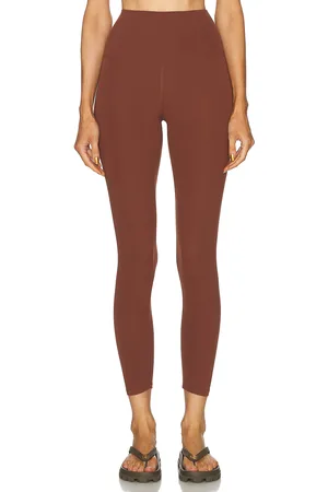 YEAR OF OURS Studio 7/8 Legging in - Brown. Size L (also in ).
