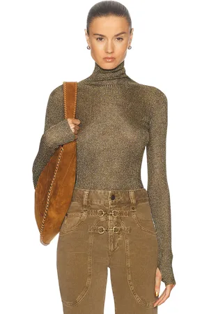 Isabel Marant Jaelis Top in - Metallic Gold. Size 40 (also in ).