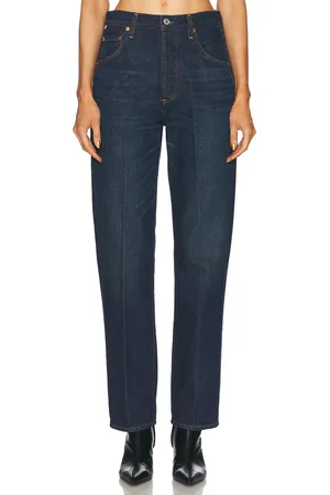 Citizens of Humanity Baretta Relaxed Straight in - Denim-Dark. Size 25 (also in 26, 27, 28, 29, 30, 31, 34).