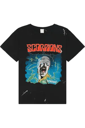 Madeworn Scorpions T-Shirt in - Black. Size M (also in ).