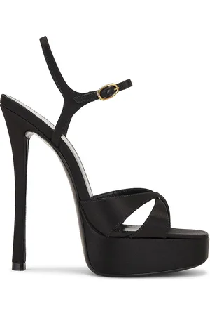 Saint Laurent Arancha Sandal in - Black. Size 40 (also in ).