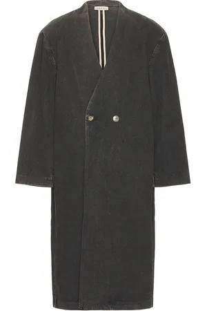 FEAR OF GOD Denim Duster in - Black. Size XL/1X (also in ).