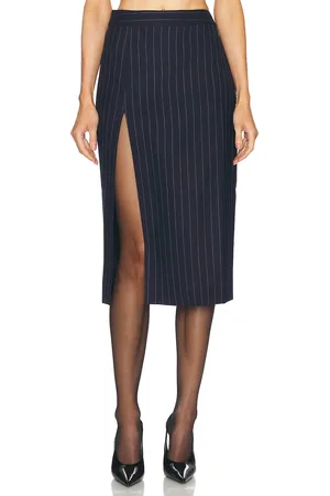Retrofete Brigette Skirt in - Navy. Size L (also in M, S).