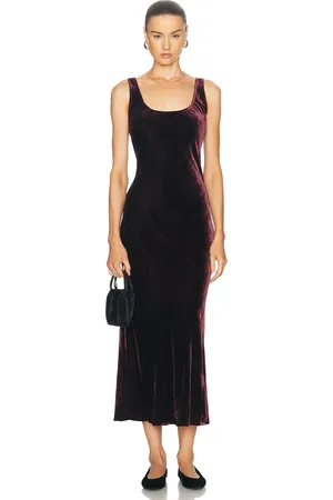 Ralph Lauren Sleeveless Dress in - Wine. Size 4 (also in 6, 8).