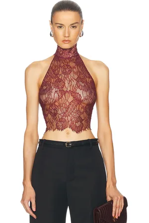 Retrofete Violet Top in - Red. Size L (also in M, XL).