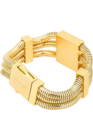 DEMARSON Laina Bracelet in - Metallic Gold. Size all.