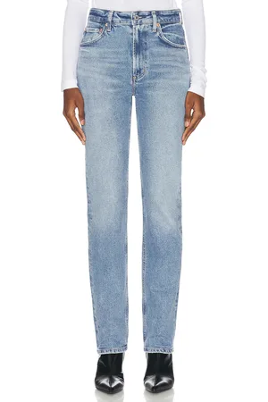 Citizens of Humanity Zurie Straight Leg in - Denim-Light. Size 24 (also in 26, 32).