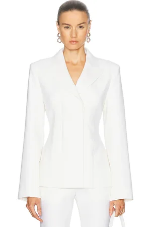Acne Studios Jacko Double Breasted Jacket in - White. Size 40 (also in 42).