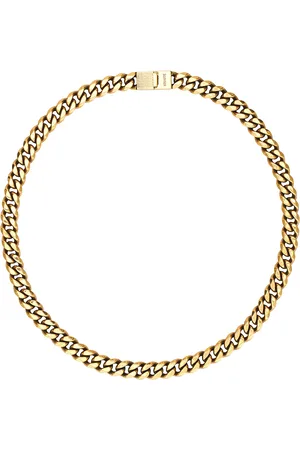 Khaite Elio Chain Necklace in - Metallic Gold. Size all.