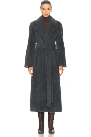 GABRIELA HEARST Barring Coat in - Grey. Size 38 (also in ).