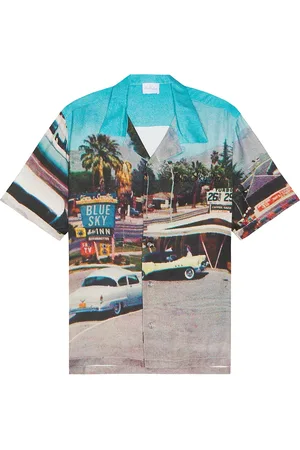 BLUE SKY INN Vintage Motel Shirt in - Multi. Size XL/1X (also in ).