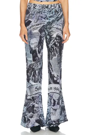 Acne Studios Pangelica Trouser in - Grey. Size 34 (also in 36, 38, 40, 42).