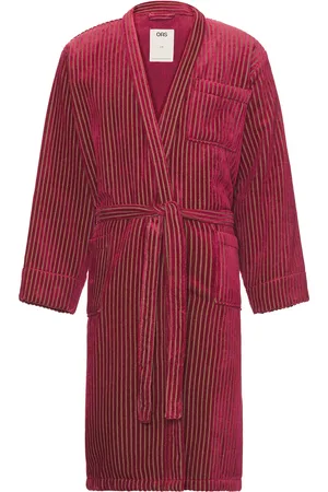 Oas Botnico Striped Velour Robe in - . Size S/M (also in ).
