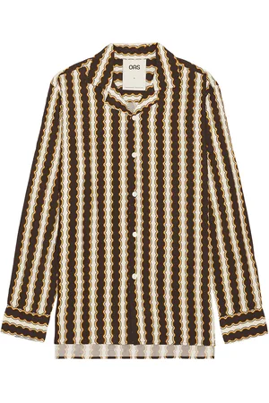 Oas Rapallo Viscose Long Sleeve Shirt in - . Size S (also in ).