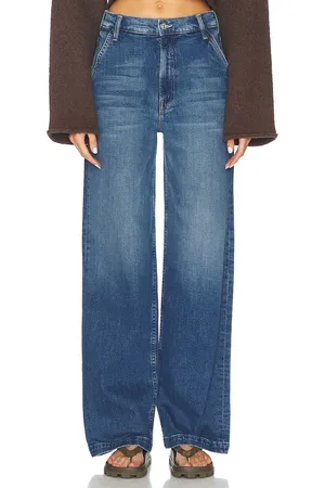 Mother The Stud Finder Sneak in - Denim-Medium. Size 23 (also in 24, 25, 26, 27, 28, 29, 30).