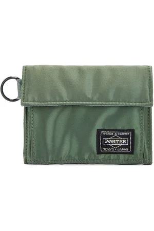 PORTER-YOSHIDA & CO Tanker Wallet in - Green. Size all.