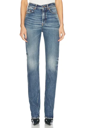 Saint Laurent 90s Slim Leg in - Denim-Medium. Size 24 (also in 30).