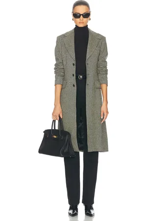 Ralph Lauren Herringbone Coat in - Grey. Size 2 (also in ).