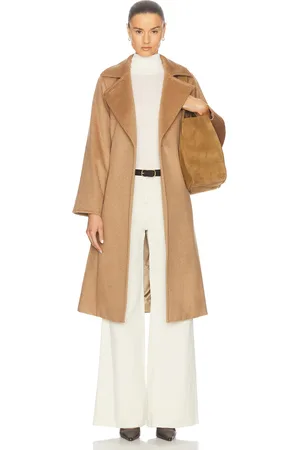 Max Mara Manuela Coat in - Tan. Size 2 (also in ).