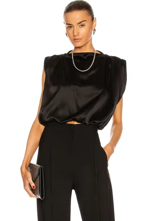 The Sei Gathered Top in - . Size 6 (also in ).