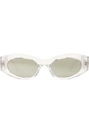 VERSACE Oval Sunglasses in - Neutral. Size all.