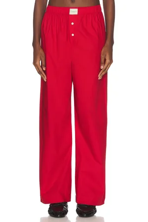Comme Si La Boxer Alta Pant in - Red. Size XS (also in ).