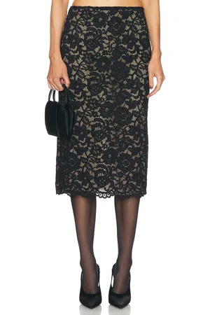 LPA Ebony Midi Skirt in - . Size M (also in S, XS, XXS).