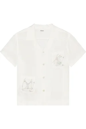 BODE Skiers Short Sleeve Shirt in - . Size L (also in M, XL/1X).
