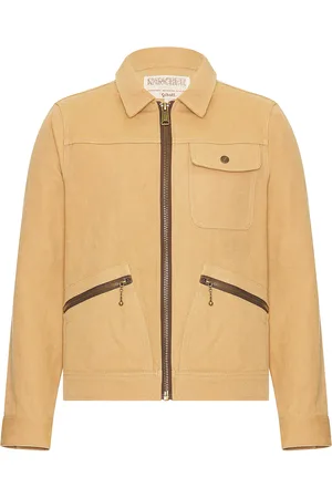 Schott NYC Unlined Utility Jacket in - Tan. Size L (also in S, XL/1X).